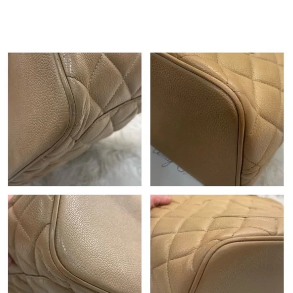 Chanel Medallion Caviar leather quilted purse - Picture 12 of 15